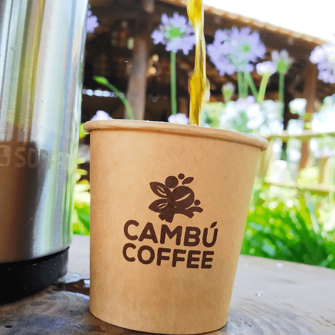 Copo Cambú Coffee — café especial no escritório